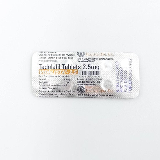 Vidalista 2,5 mg